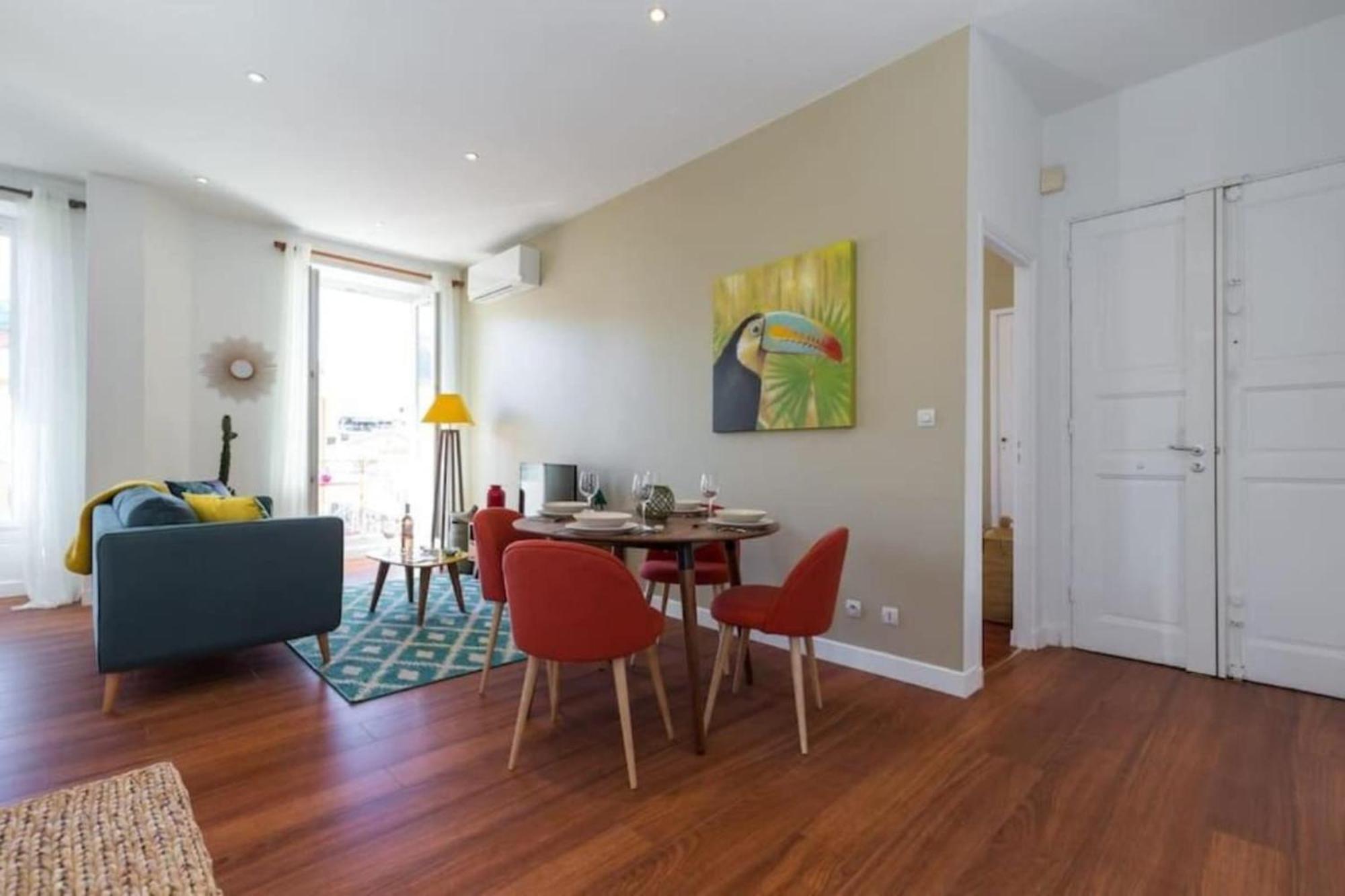 Gioffredo 55 - 2 Beds W Ac On Massena Square Nizza Exterior foto