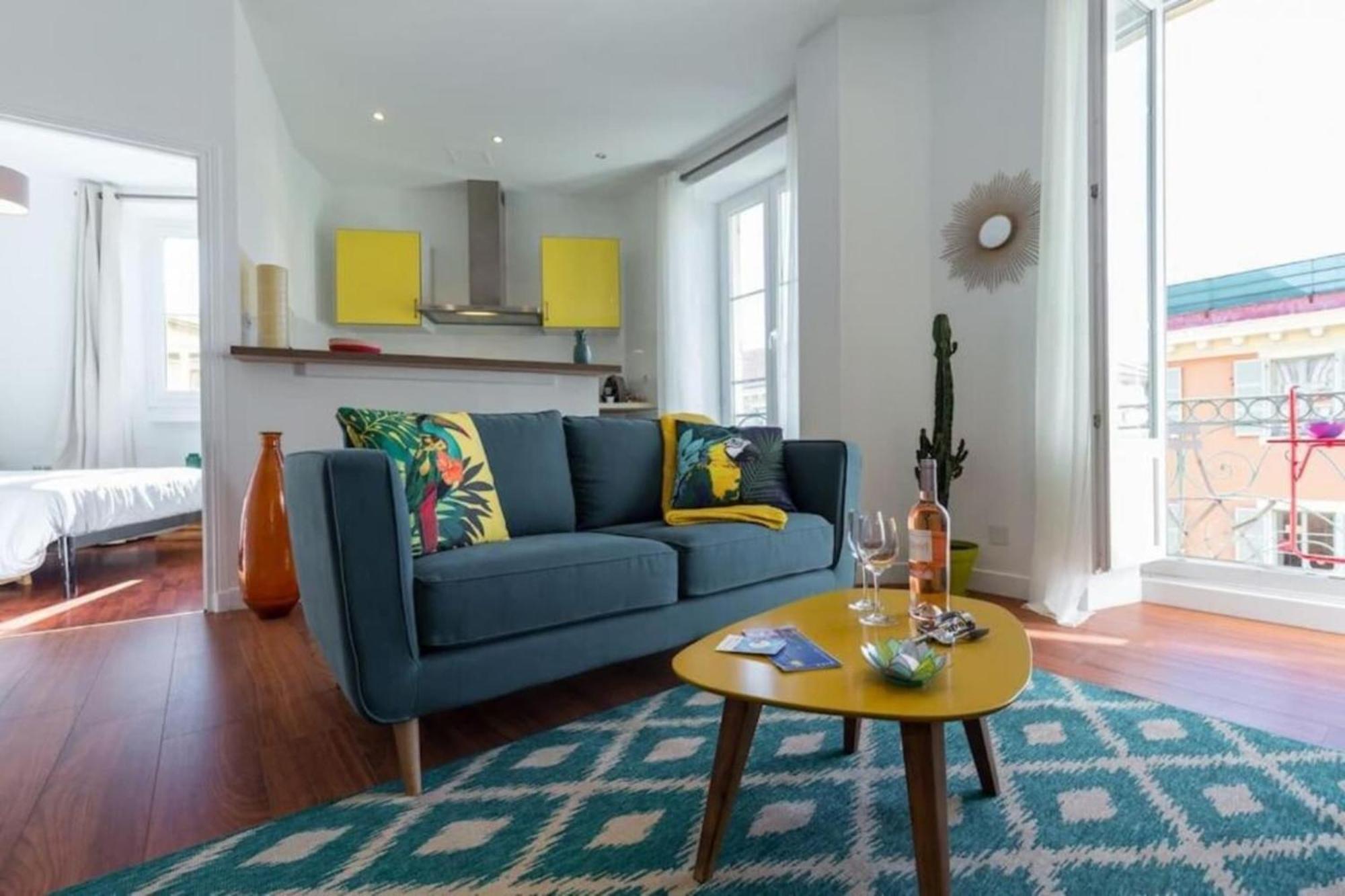 Gioffredo 55 - 2 Beds W Ac On Massena Square Nizza Exterior foto